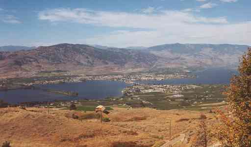 Overzicht over Osoyoos